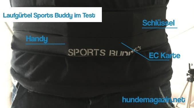 Laufgürtel Sports Buddy Test