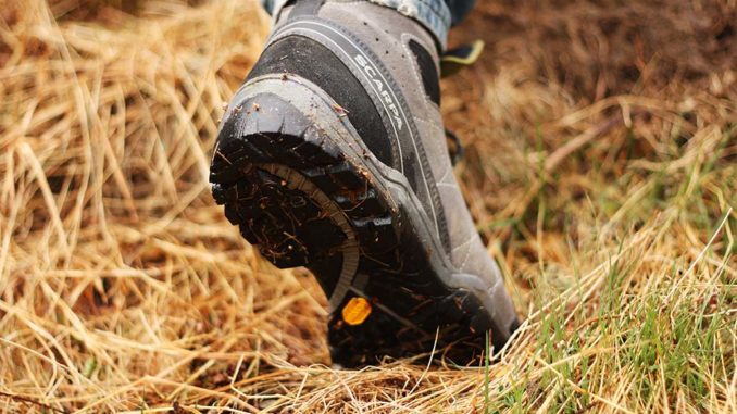 scarpa revo gtx wanderschuh sohle