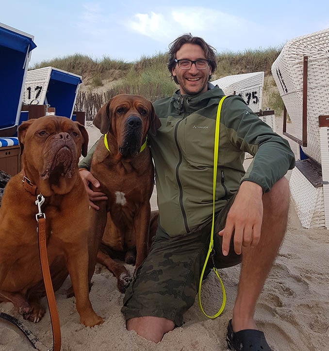 vaude rokua am strand